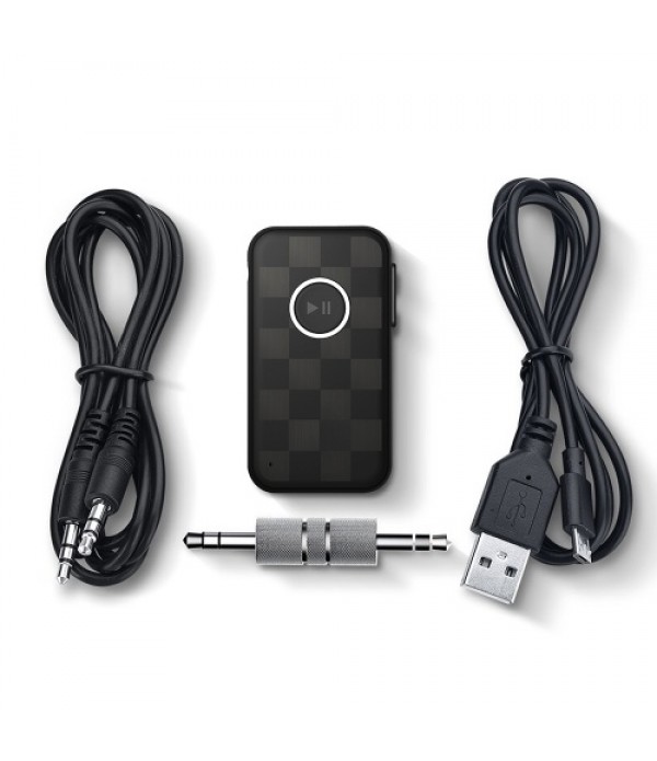 BT09B Bluetooth Receiver Adapter Audio Player Hands-Free Car Kit Portable Music Player BT5.0 3.5mm AUX