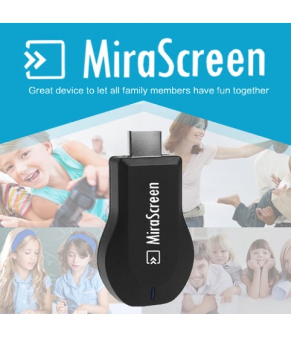 MiraScreen WiFi Display Receiver 1080P Audio &amp; Video DLNA Airplay Miracast Display Dongle + DIY Tri Fidget Spinner