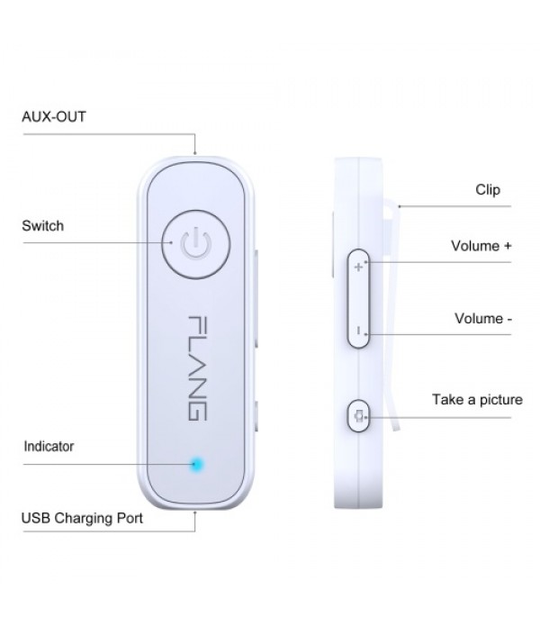 FLANG GS1 Wireless Bluetooth 5.1 Receiver BT 5.1 Audio Adapter