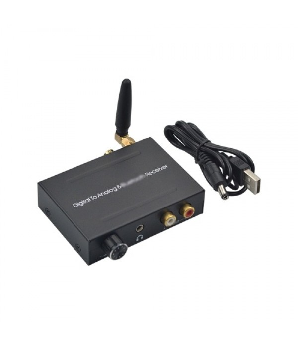 192Khz BT DAC Digital to Analog Audio Converter with BT Receiver With Volume Control