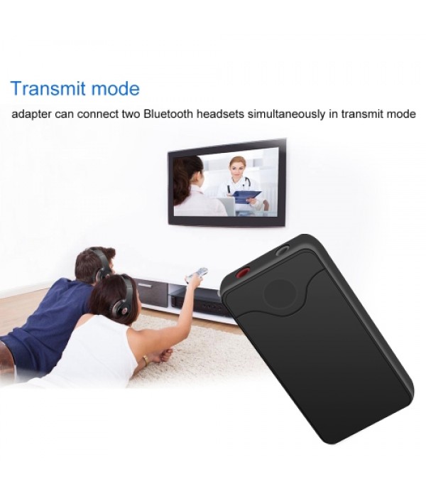 B18 2 in 1 BT Transmitter &amp; Receiver BT Audio Adapter 3.5mm Stereo Audio Player Wireless A2DP