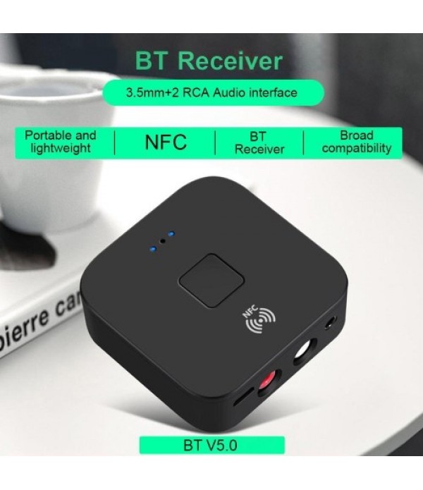 WB11 Bluetooth 5.0 Receiver Wireless Audio Receive...