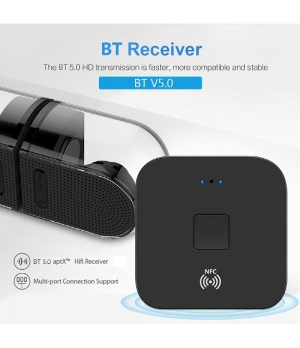 WB11 Bluetooth 5.0 Receiver Wireless Audio Receive...