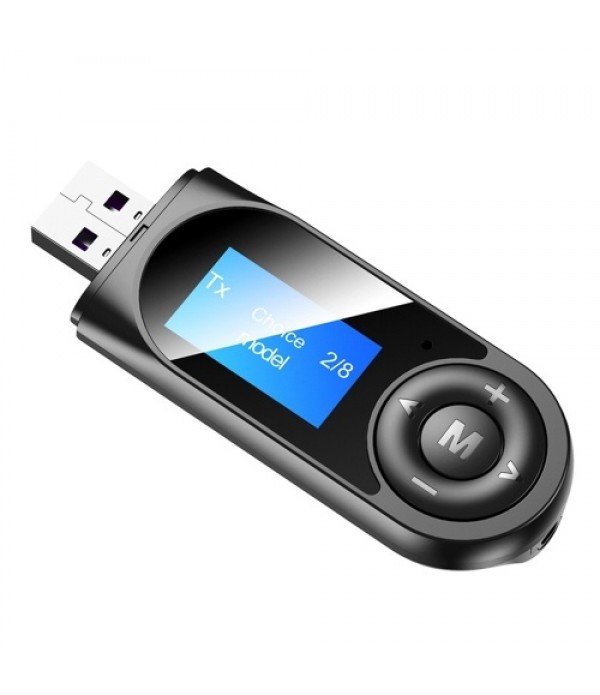 T13 USB Audio Transmitter Receiver Bluetooth 5.0 W...