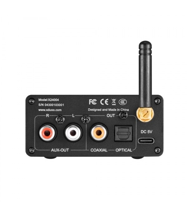 XDUOO XQ-50 PRO Bluetooth 5.0 Audio Receiver Converter DAC Type C HD CS8406 ES9018K2M Decoder Receiver Converter