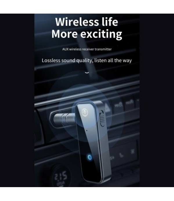 C28 Bluetooth Transmitter &amp; Receiver Hands-free Car Kit Wireless Audio Adapter with Microphone for Headphone Speaker Car Ste