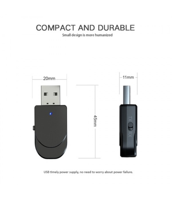 Bluetooth 5.0 Audio Receiver Transmitter