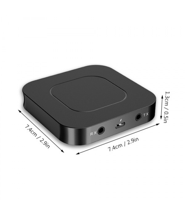 BT13 Bluetooth 5.0 Transmitter Receiver 3.5MM AUX Stereo for PC TV Car Headphones Wireless Adapter