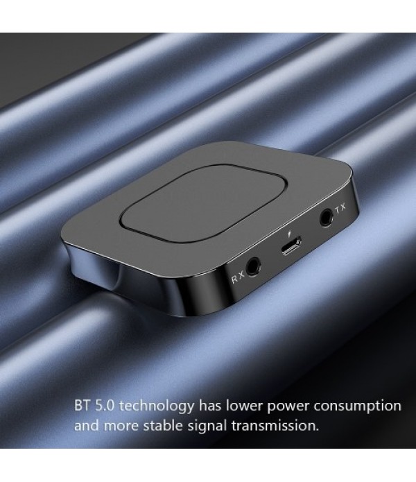 BT13 Bluetooth 5.0 Transmitter Receiver 3.5MM AUX Stereo for PC TV Car Headphones Wireless Adapter