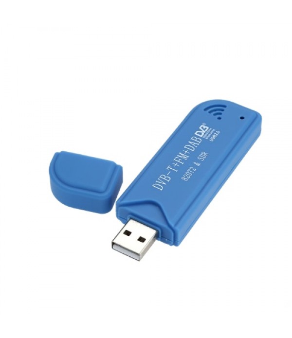 Mini Portable Digital USB 2.0 TV Stick DVB-T + DAB + FM RTL2832U + R820T2 Support SDR Tuner Receiver