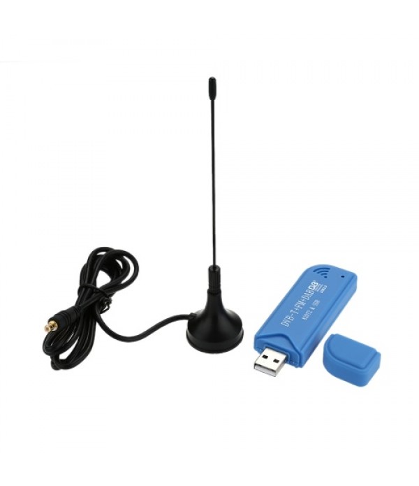 Mini Portable Digital USB 2.0 TV Stick DVB-T + DAB + FM RTL2832U + R820T2 Support SDR Tuner Receiver