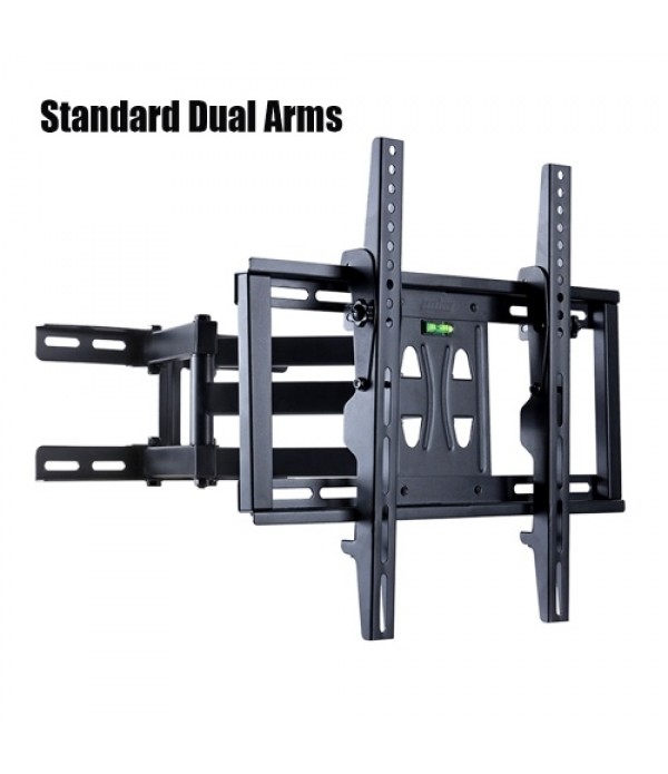 UNHO Monitor Arm Television Screw Bracket Multi-directional Motion 26''-55'' 22''-50'' LCD LED Monitor Holder Arm Mount Bracket 