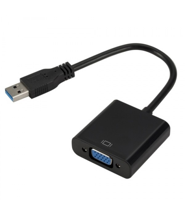 USB3.0 To VGA Adapter USB to VGA External Video Card VGA Converter for Desktop Laptop PC to Monitor Projector