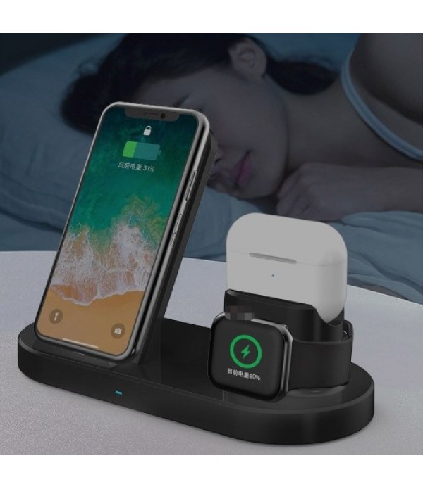 3 in 1 Wireless Charger Qi Wireless Charging Stand...