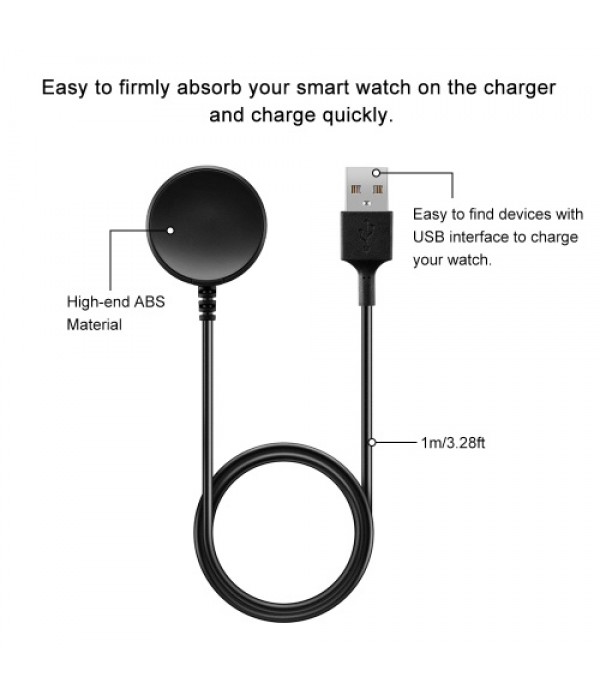 Charger Compatible with Samsung Galaxy Watch Active with USB Interface Charging Cable Smart Watch Charger