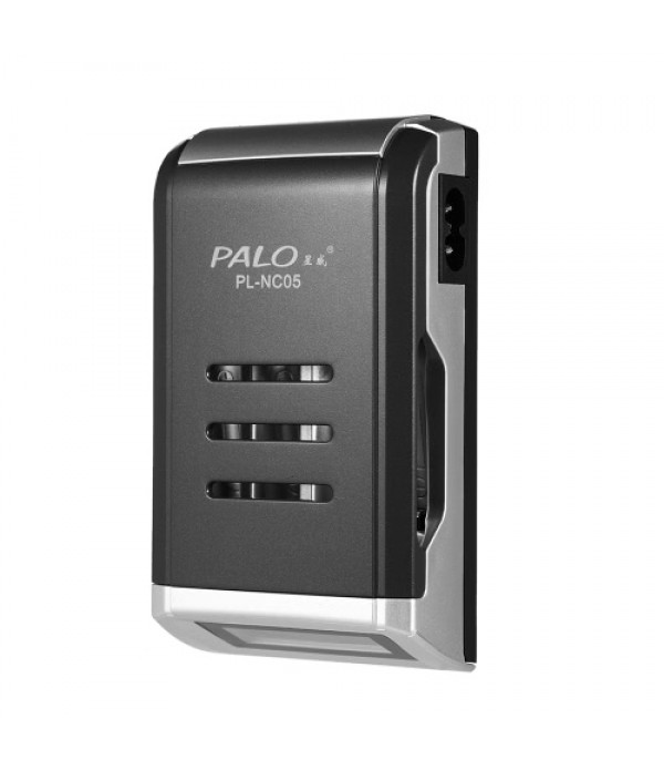 PALO Battery Charger for AA/AAA Ni-MH/Ni-Cd Rechargeable Batteries