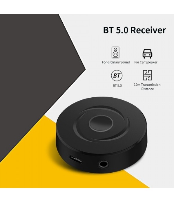 BT-218 2IN1 Wireless Audio Receiver Transmitter BT 5.0 Adapter Stereo Music Transceiver 10m For Car Speaker TV PC Headphones