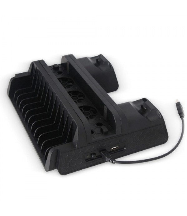 PS4 SLIM PRO Cooler Multifunctional Cooling Vertic...