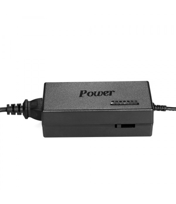 96W Universal Laptop Power Charger Adapter 8Pcs 12V to 24V Adjustable Portable Charger US Plug