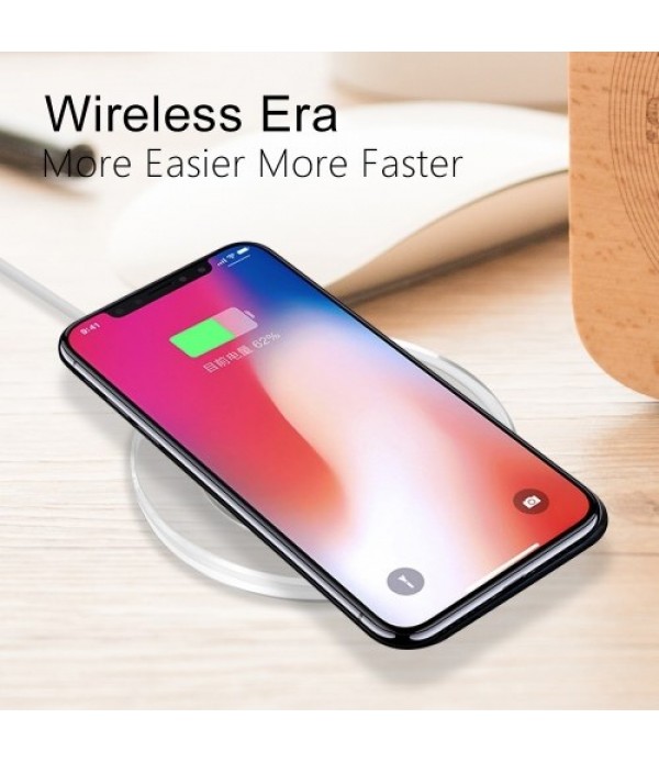 Ultrathin QI Wireless MobilePhone Quick Recharger for iOS SmartPhone and All QI Standard Smartphones Wireless Charging Pad for M