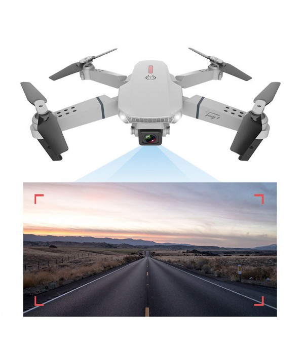 E88PRO UAV Dual Camera 4K HD Aerial Quadcopter, Folding, Obstacle Avoidance