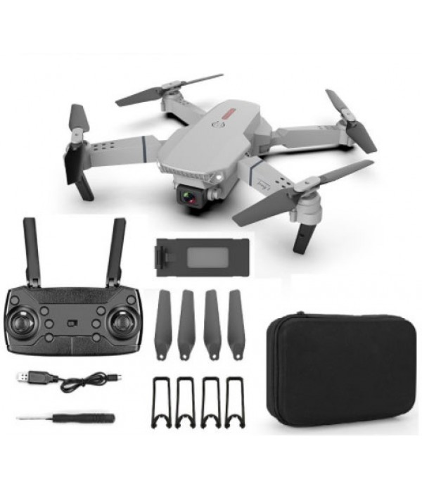 E88PRO UAV Dual Camera 4K HD Aerial Quadcopter, Folding, Obstacle Avoidance